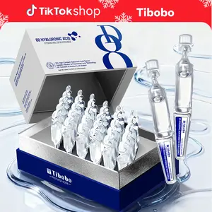 [Tibobo Official] 30 Pcs 5% 8D Hyaluronic Acid Serum for Skin Repair Ultra Hydrating Anti Aging Moisturizer for All Skin Types Daily Use