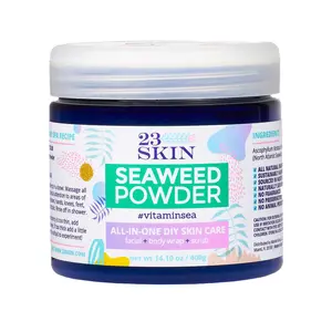 23 SKIN Seaweed Powder Body Scrub All-In-One DIY Skin Care Body & Face Exfoliator for Smooth Skin