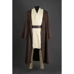Anakin Cosplay Obi Costume Wan Knight Disguise Adults Men Clothing Disguise Halloween Carnival Part Suit