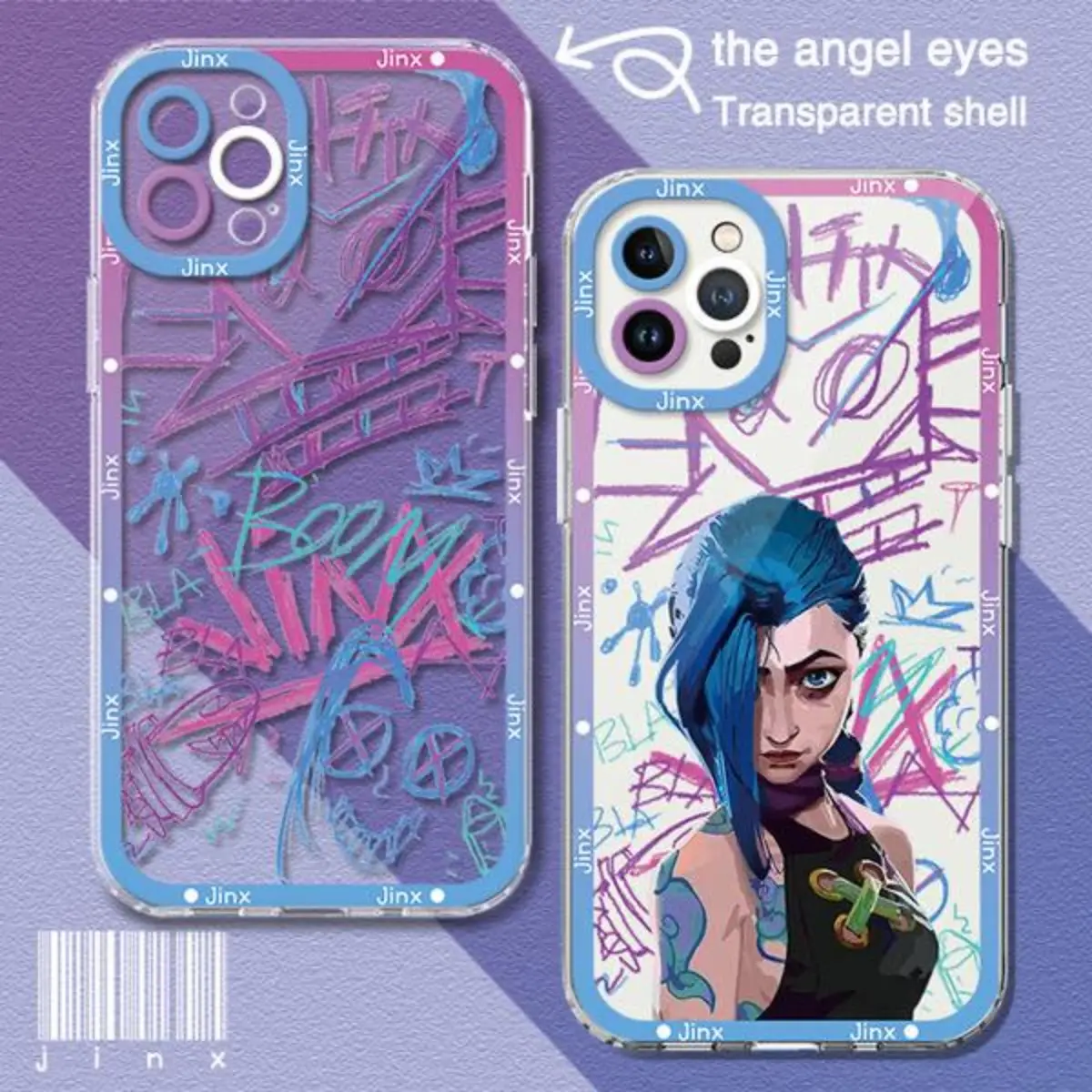 jinx graffiti phone case - TikTok Shop