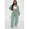 Norah Washed Lounge Pant - Sage