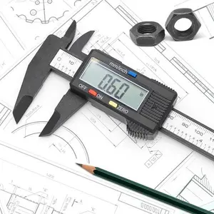 6" 150mm Digital Caliper Micrometer LCD Gauge Vernier Electronic Measuring Tool