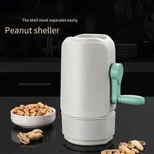 1pc Manual Rotary Peanut Sheller, Automatic Pistachio Opener, Pistachio Bottle Opener, Peanut Peeler Shelling Pistachio Shelling Peanut Bottle Opener, Easy And Fun For Kids, Pistachio Bottle Opener Tool Kitchen Utensils Silicone