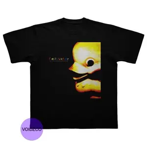 Cotton Graphic, Fleshwater Band - We're Not Here To Be Loved - Kiss The Ladder - The Razor's Apple Tee T Shirt Top