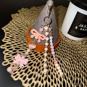 Chunky charm keychain gifts for her