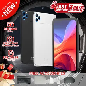 10.1'' Android 10 Tablet, 8GB+256GB, Dual Camera, 5000mAh, 2 in 1 Portable Device with Keyboard, Mouse, Stylus, Headphones, Case and more