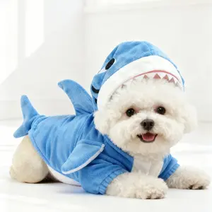 Winter Clearance-Shark Costume for Pets Ultra-Soft Plush Fabric（Runs Small Size Up） - Halloween & Pet Parties