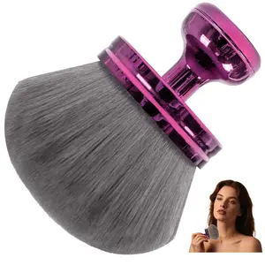 Extra Large Body Makeup Brush for Self Tanner: 2025 75mm Blend and Blur Body Kabuki Brush - Blending Applicator for Self Tanning, Leg Makeup & Bronzer Blend - Durable Soft Bristles