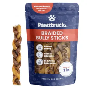7" Braided Bully Sticks