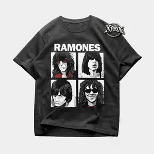 Ramones Graphic Tee - Unisex Vintage Rock Band T-Shirt - Metal Shirt - Hoodie