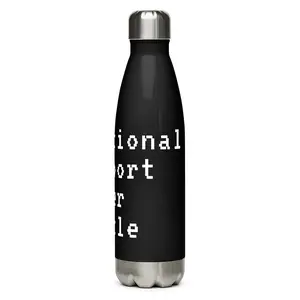 Emotional Support Water Bottle