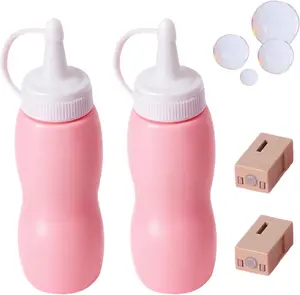 Magic Fog Bubble Wand, New Touchable Fog Bubble Machine, Interactive Smoke Bubbles Machine with Bubbles Gloves for Outdoor Party, Parent-Child Interaction (Bubble Liquid Refill + Atomizer-B),summervibes tiktokshopspringglowup summervibes