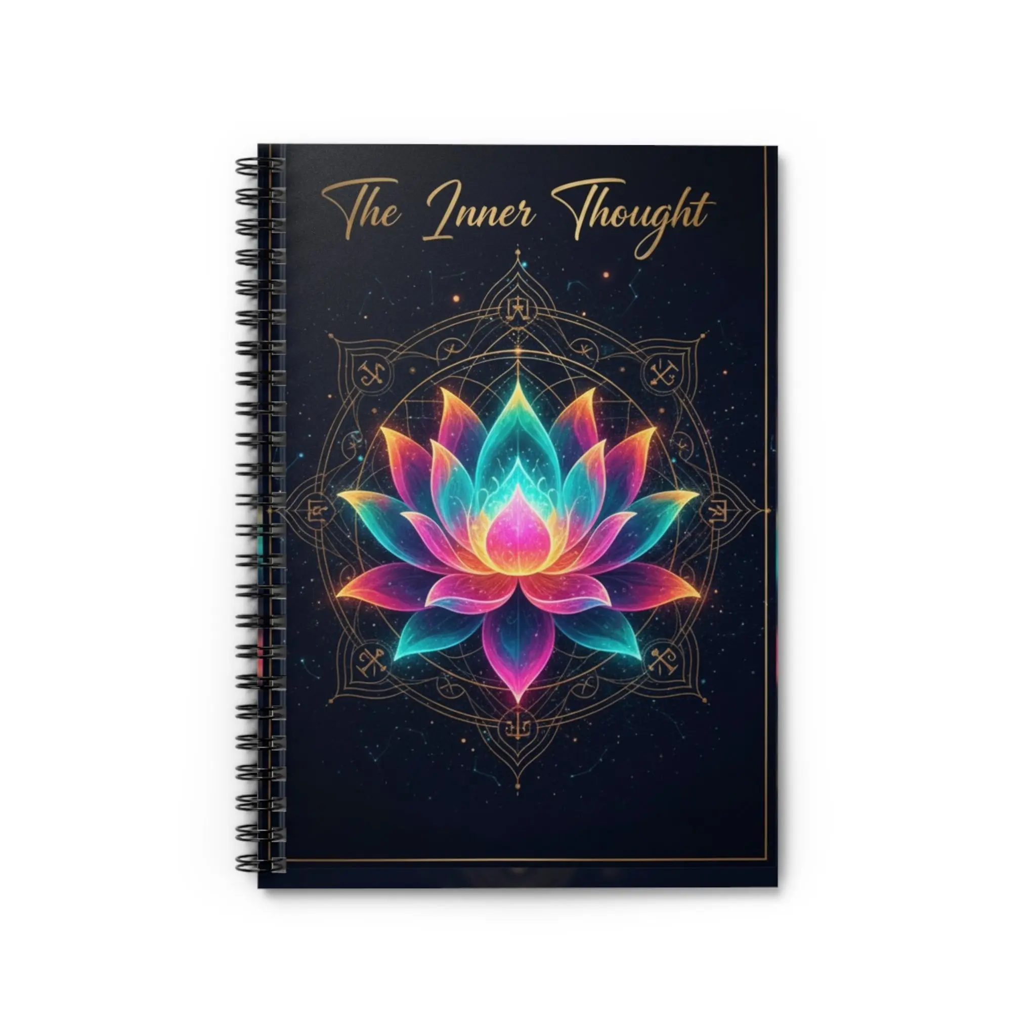 Inspirational Spiral Notebook - 333 Inner Thoughts, Journaling, Goal Setting, Gratitude, Gift for Students, Meditation