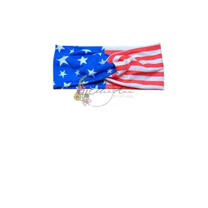 DBP Twist Headband American Flag