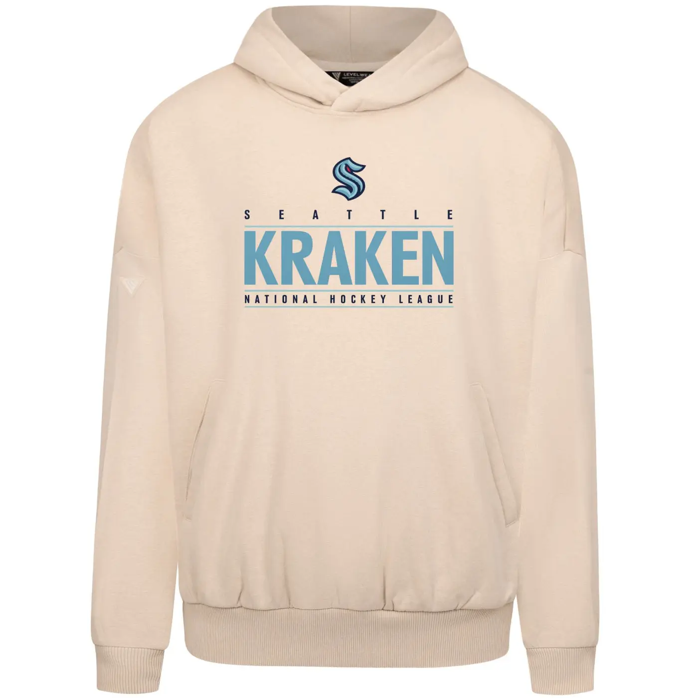 Seattle Kraken Levelwear Kraken NHL Contact Sand Hoodie