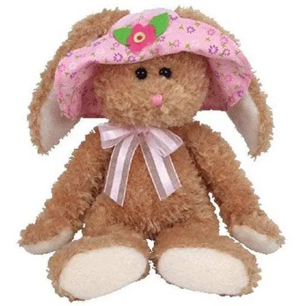 TY Beanie Baby - SUNBONNET the Bunny (7.5 inch) (2006) MWMTs