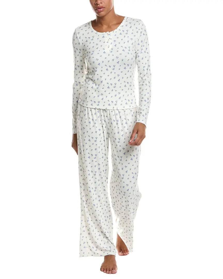 Honeydew 2pc Blissful Long Henley Set