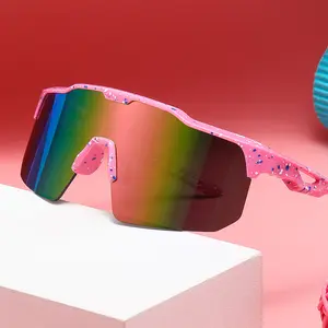 SHUJUAN Children's Cycling Glasses UV Protection Boys' Sports Girls' Sunglasses Sun Protection Roller Skating Bicycle Windproof Goggles