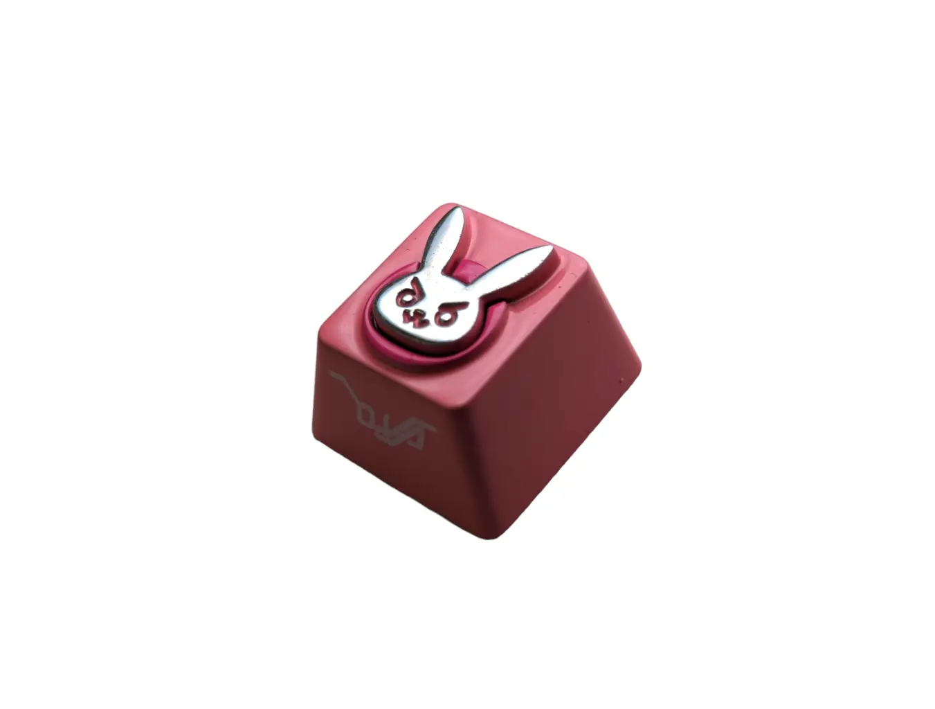 Angry Bunny Gamer Metal Keycap
