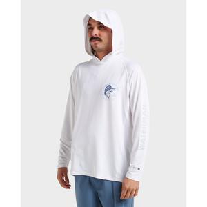 Quiksilver | Waterman Marley Hooded Surf Tee | Graphic Print Soft Hand Feel | Surf & Swim & Beach Days & Sun Protection