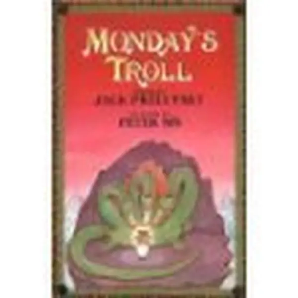 USED Book - Monday's Troll by Jack Prelutsky (Paperback) - english