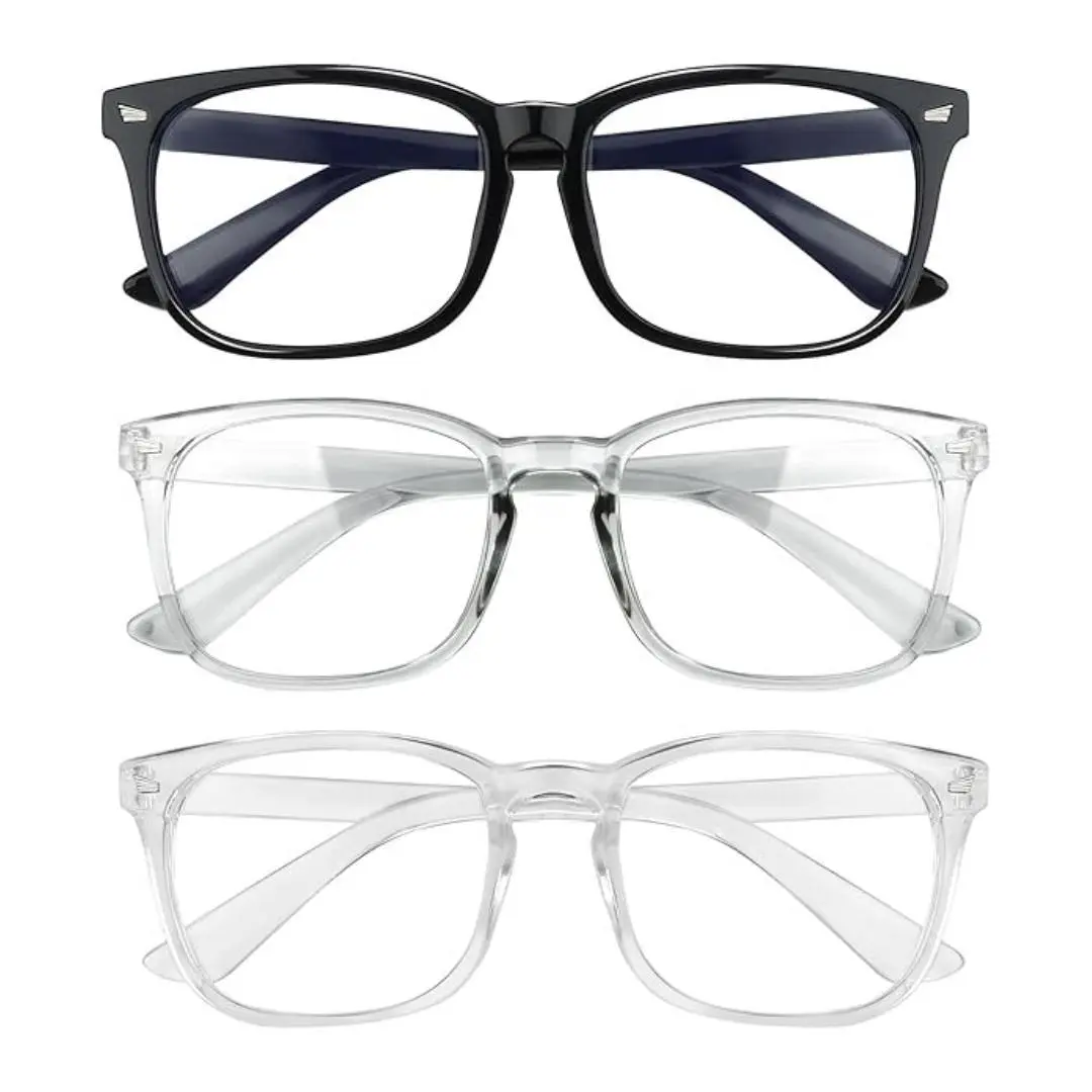 [2026] Blue Light Gaming Glasses Lightweight Eyeglasses For Men Women Fashion Glasses For DailyReading/Gaming/TV/Phones