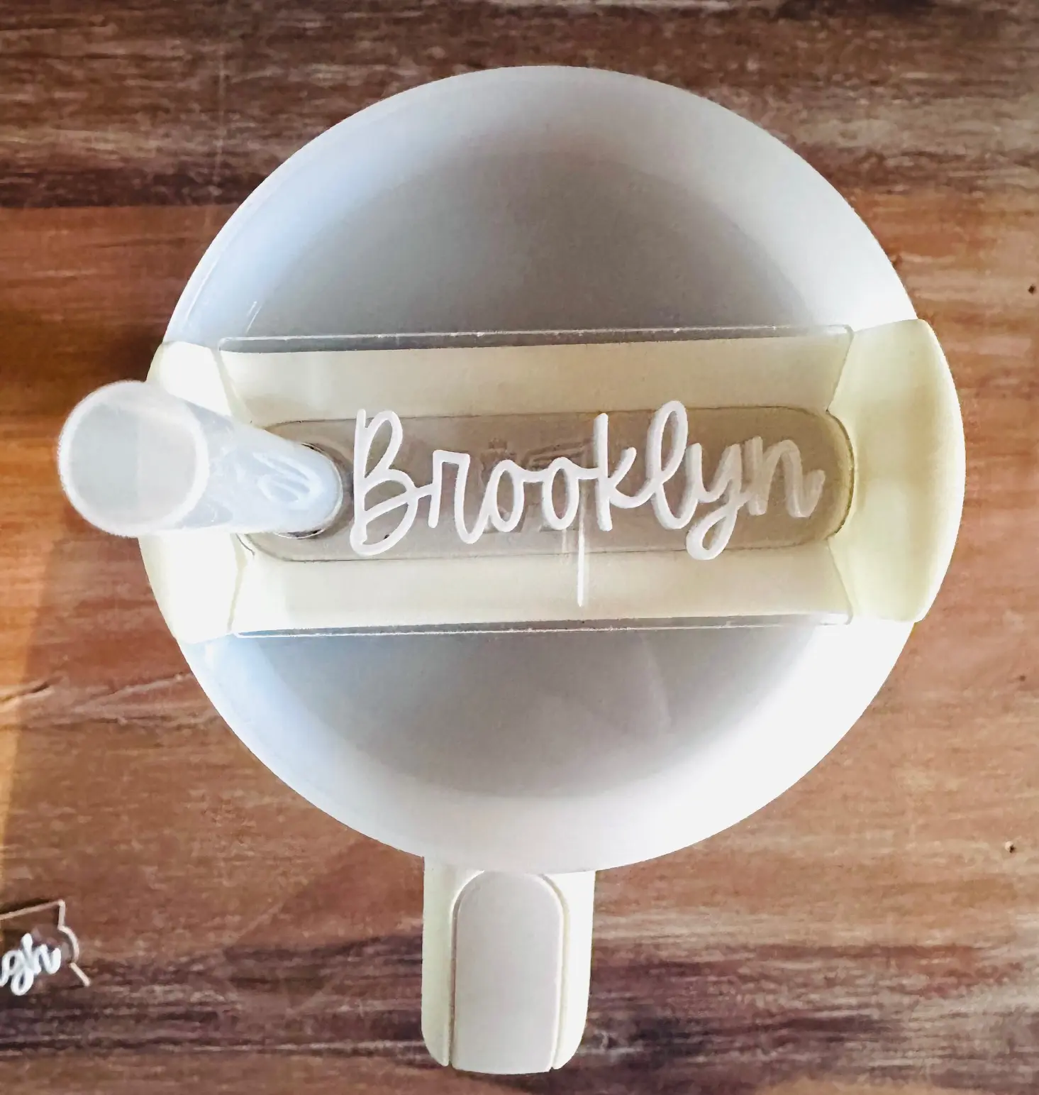 Personalized 3D Name plate for your  H2.0 cups! 20, 30 or 40 oz