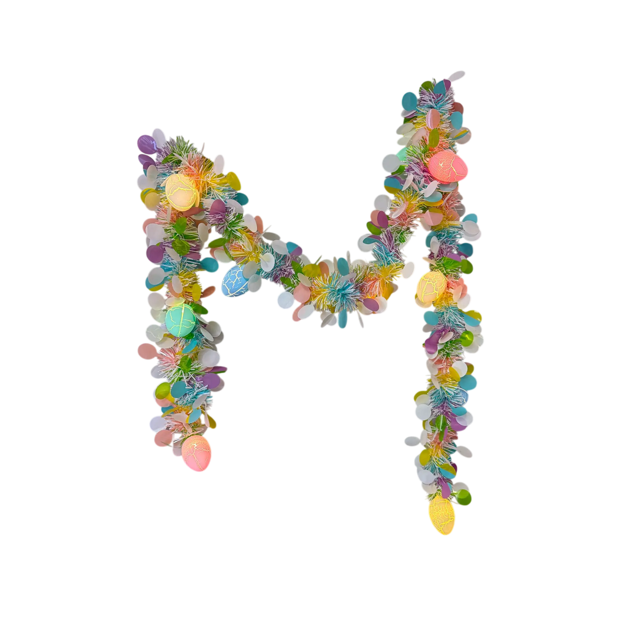 Lighted Easter Egg Garland