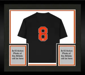 Framed Cal Ripken Jr. Baltimore Orioles Autographed Black Mitchell & Ness Replica Batting Practice Jersey - Fanatics Authentic Certified