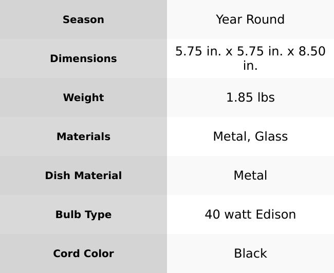 Edison Nautical Warmer