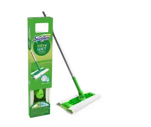 Swiffer Sweeper 2-in-1 Dry and Wet Multi-Surface Mopping Starter Kit (1-Mop, 10-Refills) - FREGAR