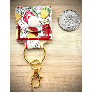 Coin/Quarter Holder Keychain - Jams