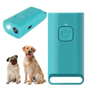 Ultrasonic Dog Deterrent Device, Training, Stopping Barking Effectively, Built-In Battery, Easy-To-Use Design, for Dogs & Cats