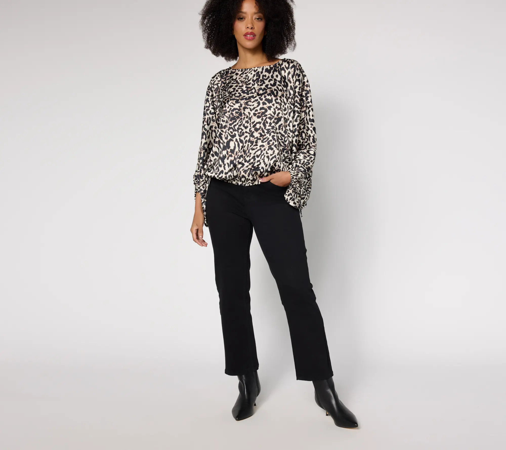 RM Studio x Rebecca Minkoff Petite Luxe Stretch Ankle Jeans