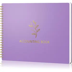 Accounting  Book for Small Business Bookkeeping & Personal Use, Horizontal Expense  Notebook for Family Budget, Bookkeeping Record Book  Expense & Income Log Journal,
