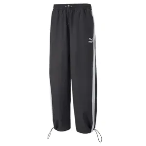 PUMA Mens Luxe Sport T7 Baggy Pants Casual Moisture Wicking - Black