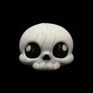Interactive Skull Fidget