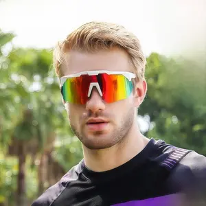 2026 New Polarized Sunglasses for Women, Sun Protection Sunglasses for Men, Colorful Sports Windproof Cycling Glasses Wholesale