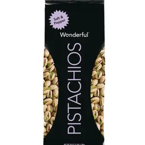 Wonderful Pistachios, Salt & Pepper, 3 lbs snack