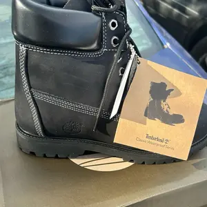 Timberland Men's Black Classic Waterproof Series Boots with Durable Construction and Comfortable Fit