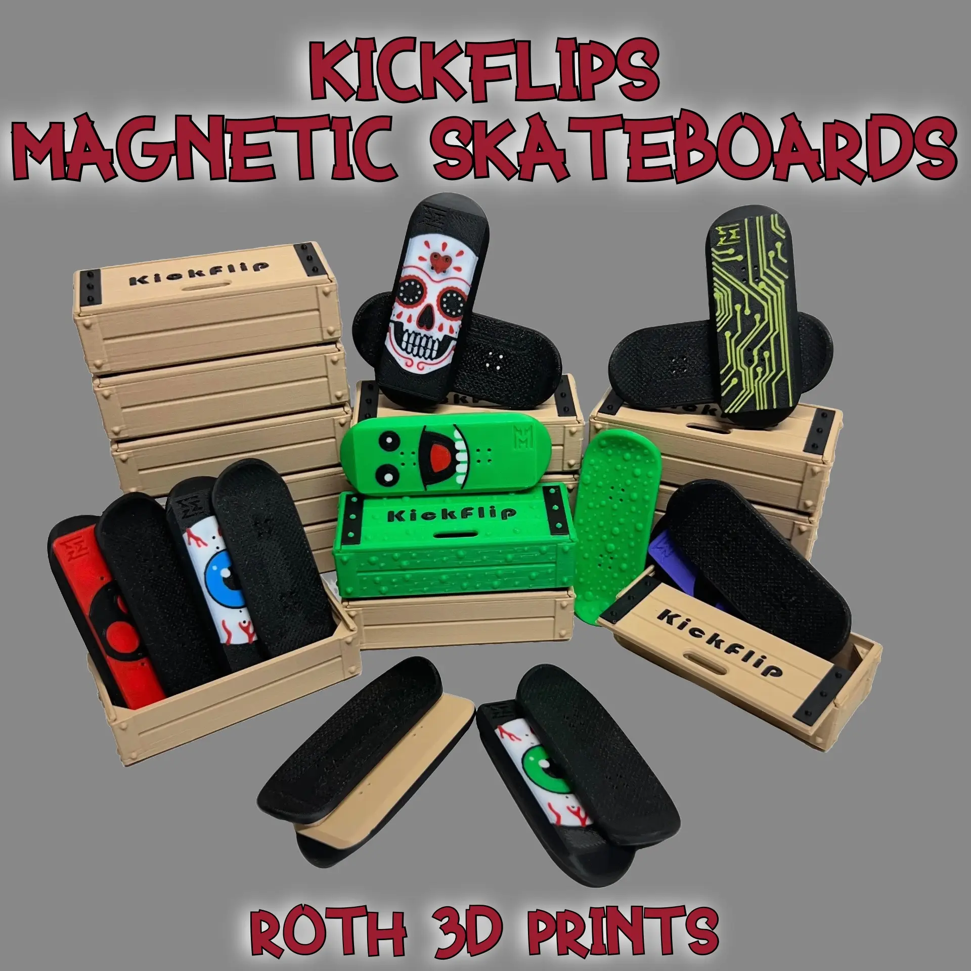 Kickflip - Magnetic Skateboards
