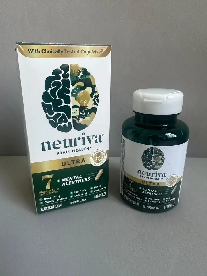 Neuriva Ultra Brain Health Memory Focus Mental Alertness 60 Caps