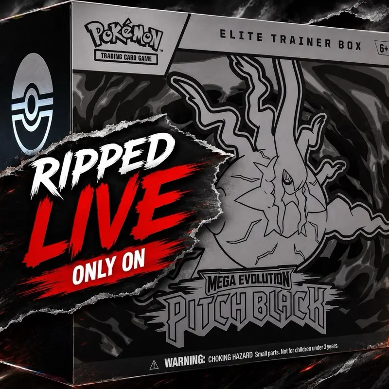 Ripped Live Only Pitch Black ELite Trainer Box