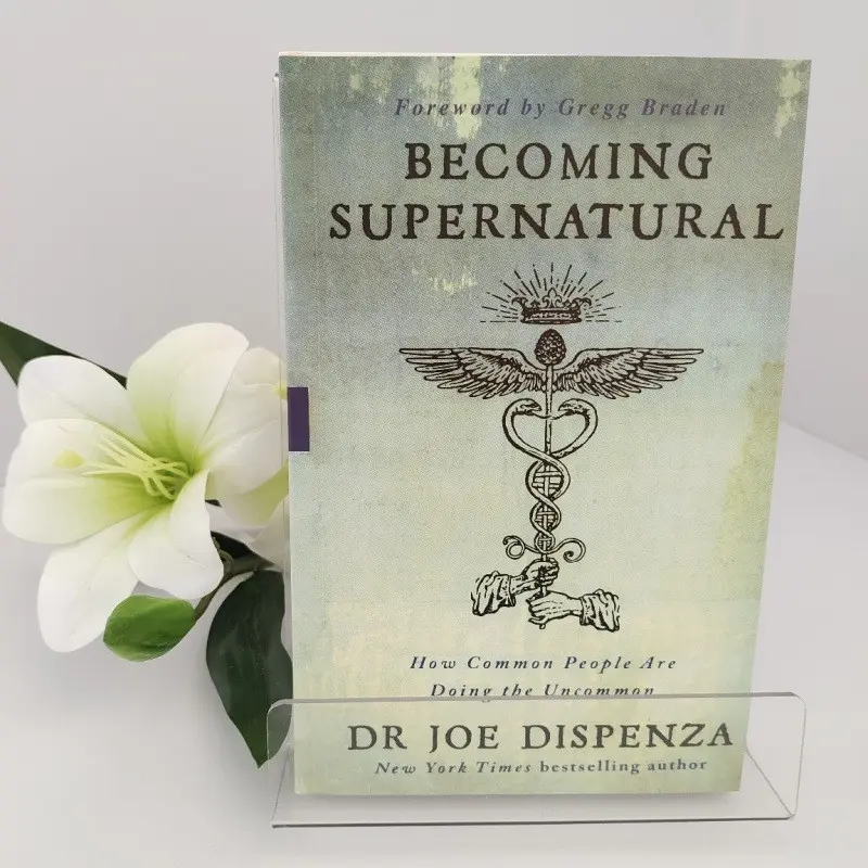 Becoming Supernatural Book, Supernatural Awakening, English Edition, Bestseller, Inspiring Reading Material, Must-Have Literature, Self Improvement Journal, Shadow Work Journal, Life