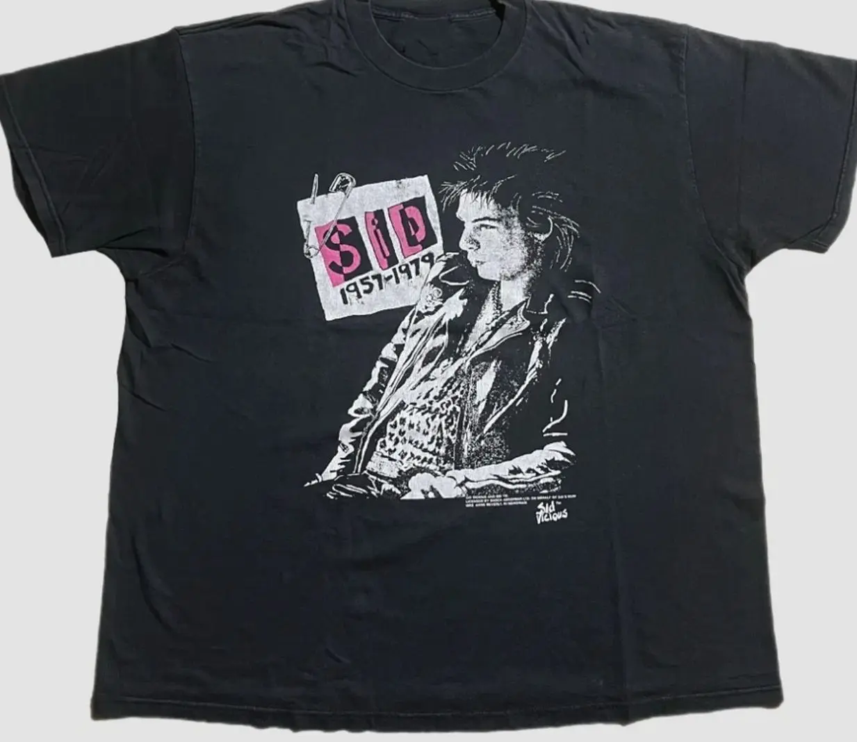 Classic Sid Vicious Singer Black full size Unisex t-shirt Cotton SEG_890 D