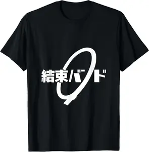 100% Cotton Kessoku Band - School Anime Rock Stars T-Shirt