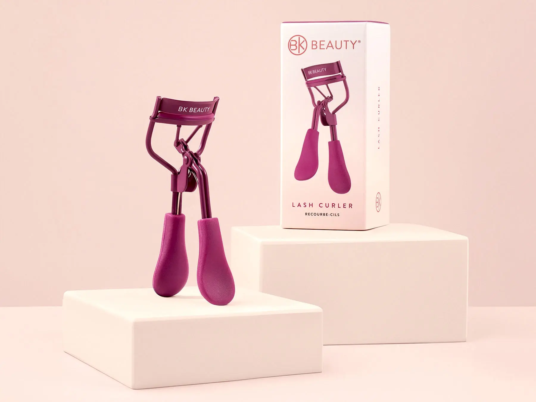 BK Beauty Lash Curler with Refillable Pads Makeup Matte