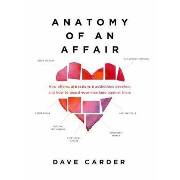 USED Book - Anatomy of an Affair: How Affairs, Attractions, and Addictions Develop, and How to Guard Your Marriage Against Them by Carder, Dave (Paperback) - english