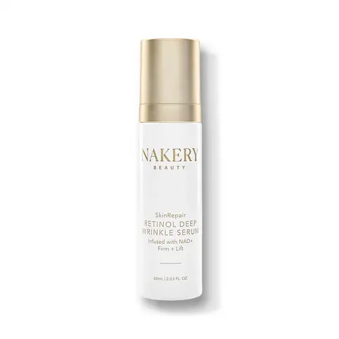 Nakery Beauty SkinRepair Gentle Retinol Serum with Encapsulated Retinol, NAD+, Ceramides & Seabuckthorn, 60ml Daily Facial Serum for Redness Relief, Smoothing & Lifting/Firming for a Fresher Face