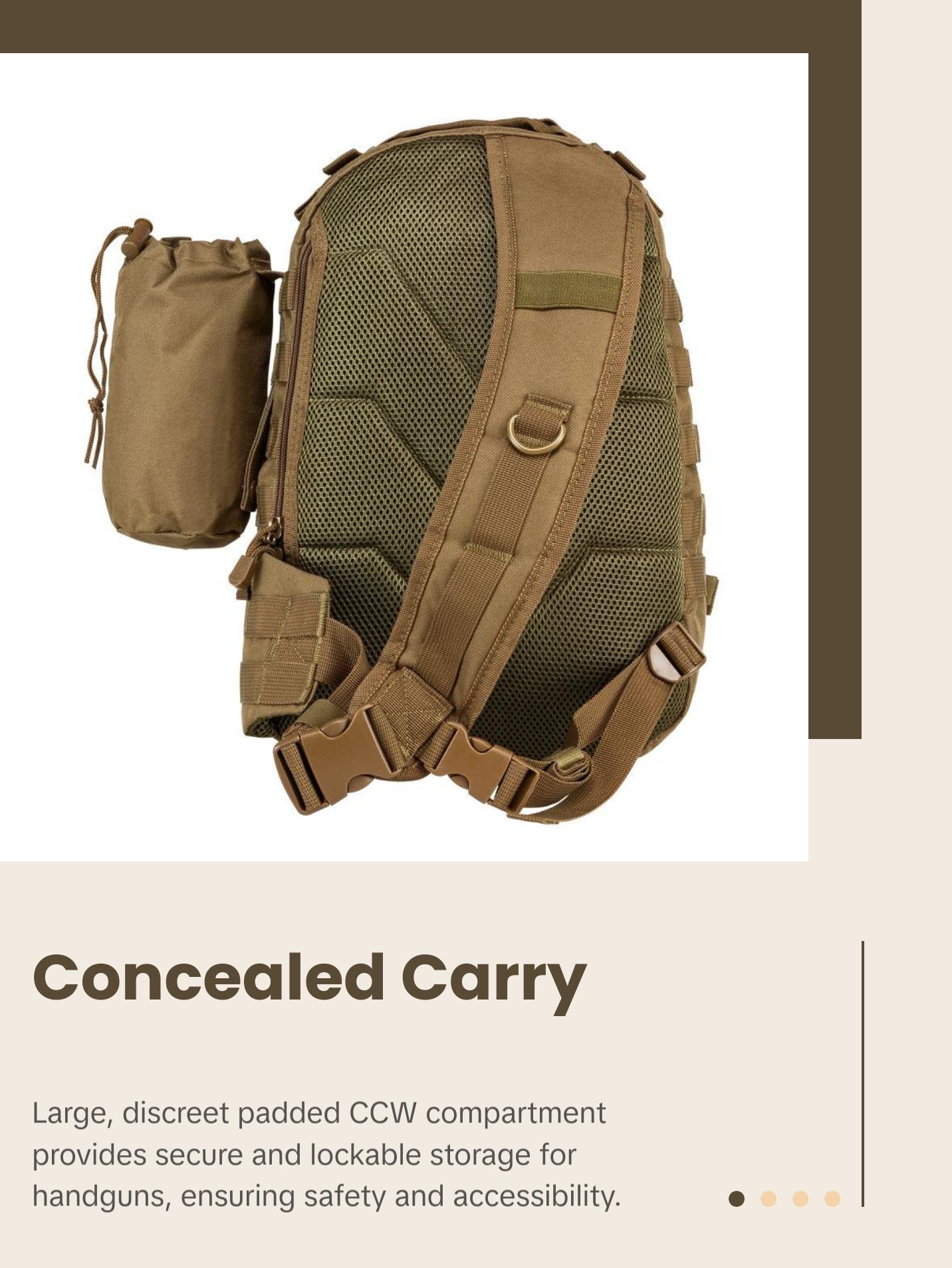 Vism Tactical Sling Backpack